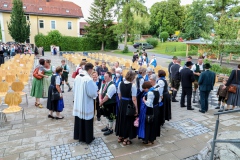 Empfang Neupriester Georg Böckl-Bichler in Otterfing am 27.06.2021